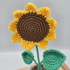Tournesol-gros-plan-symbole-du-soleil-fait-main-au-crochet-Au-fil-des-maille